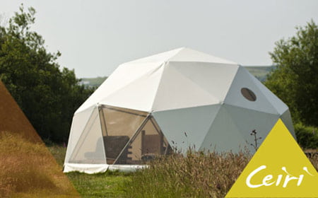 Image of the Ceiri dome a relaxing break in Wales