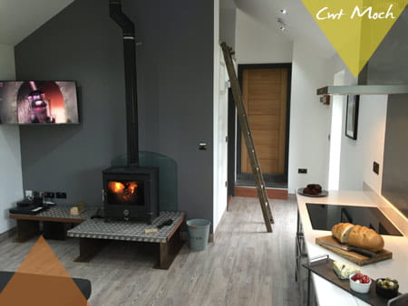 Image of the Ceiri dome a relaxing break in Wales