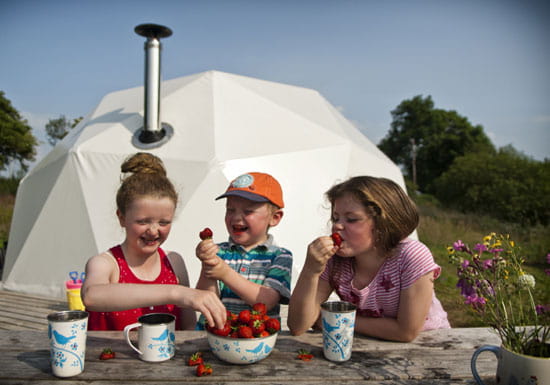 Children enjoying the outdoors